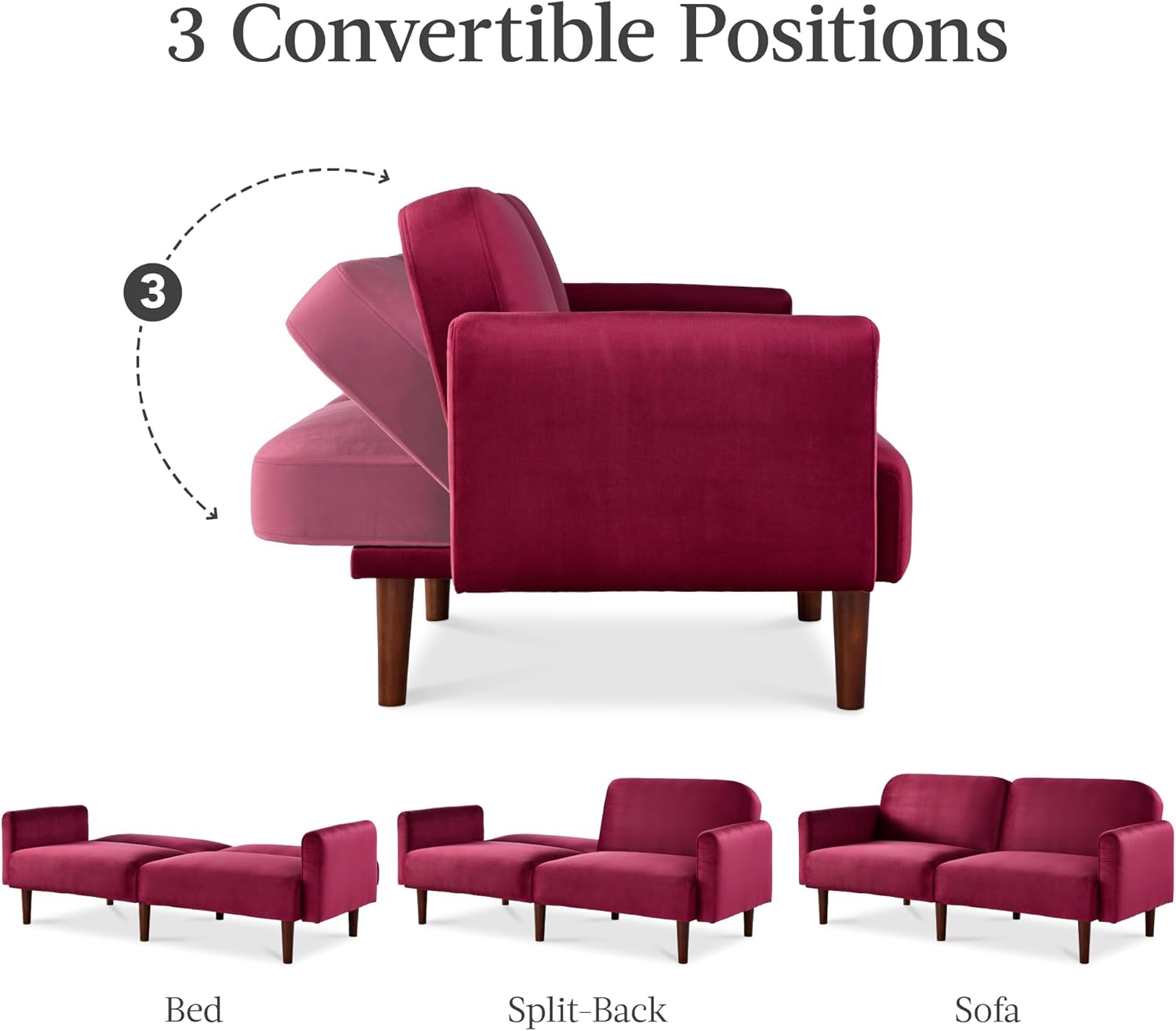 Velvet Loveseat Sofa