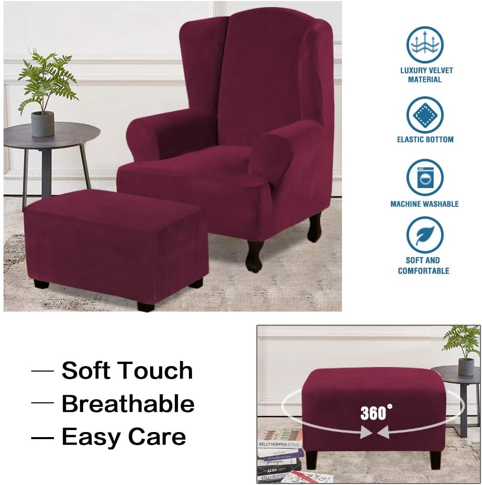 Ottoman Covers Slipcover