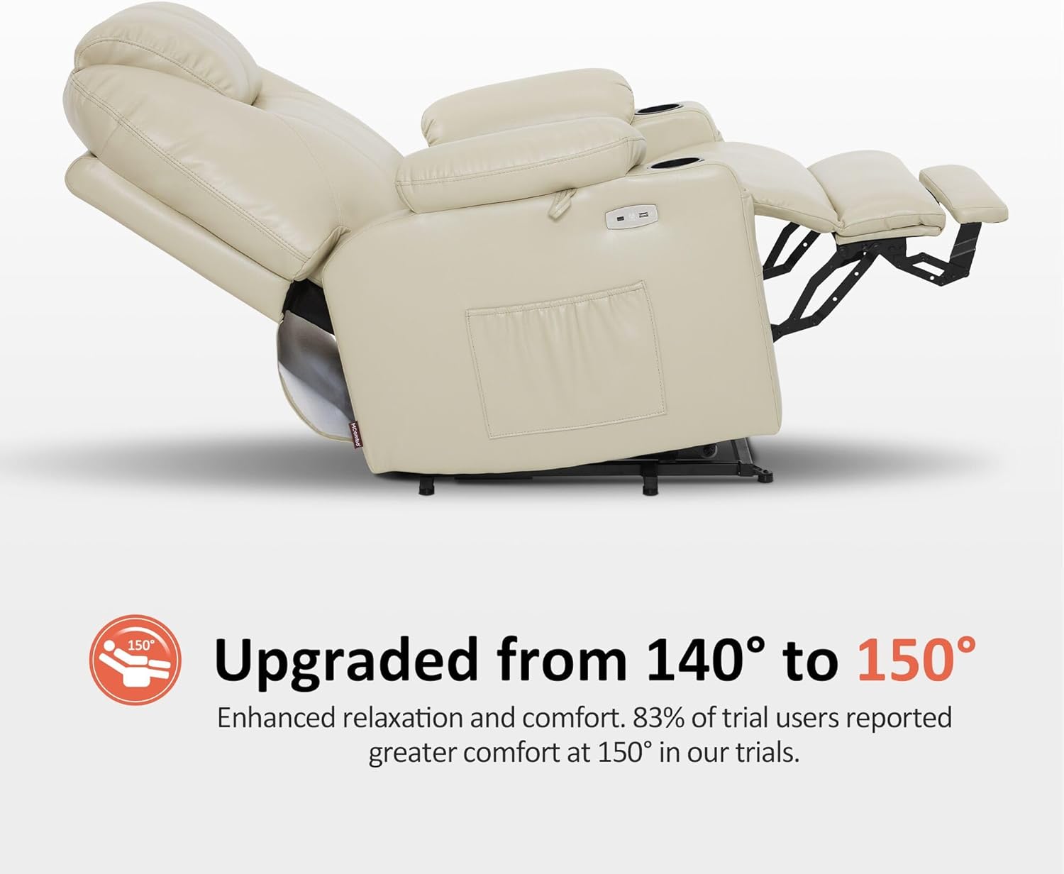 Electric Power Lift Recliner Chair Sofa with Massage and Heat