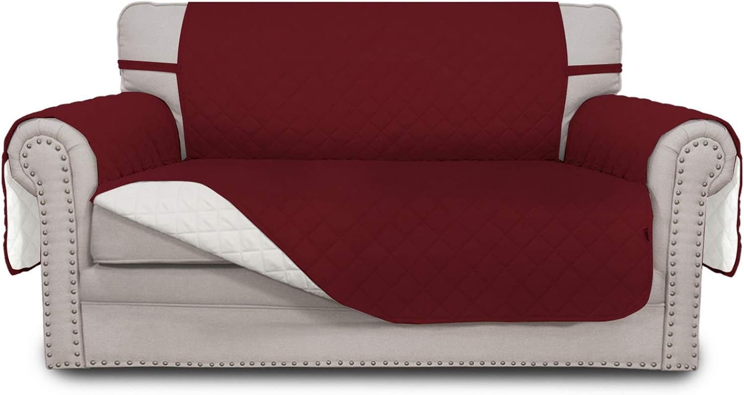 Reversible Loveseat Couch Cover