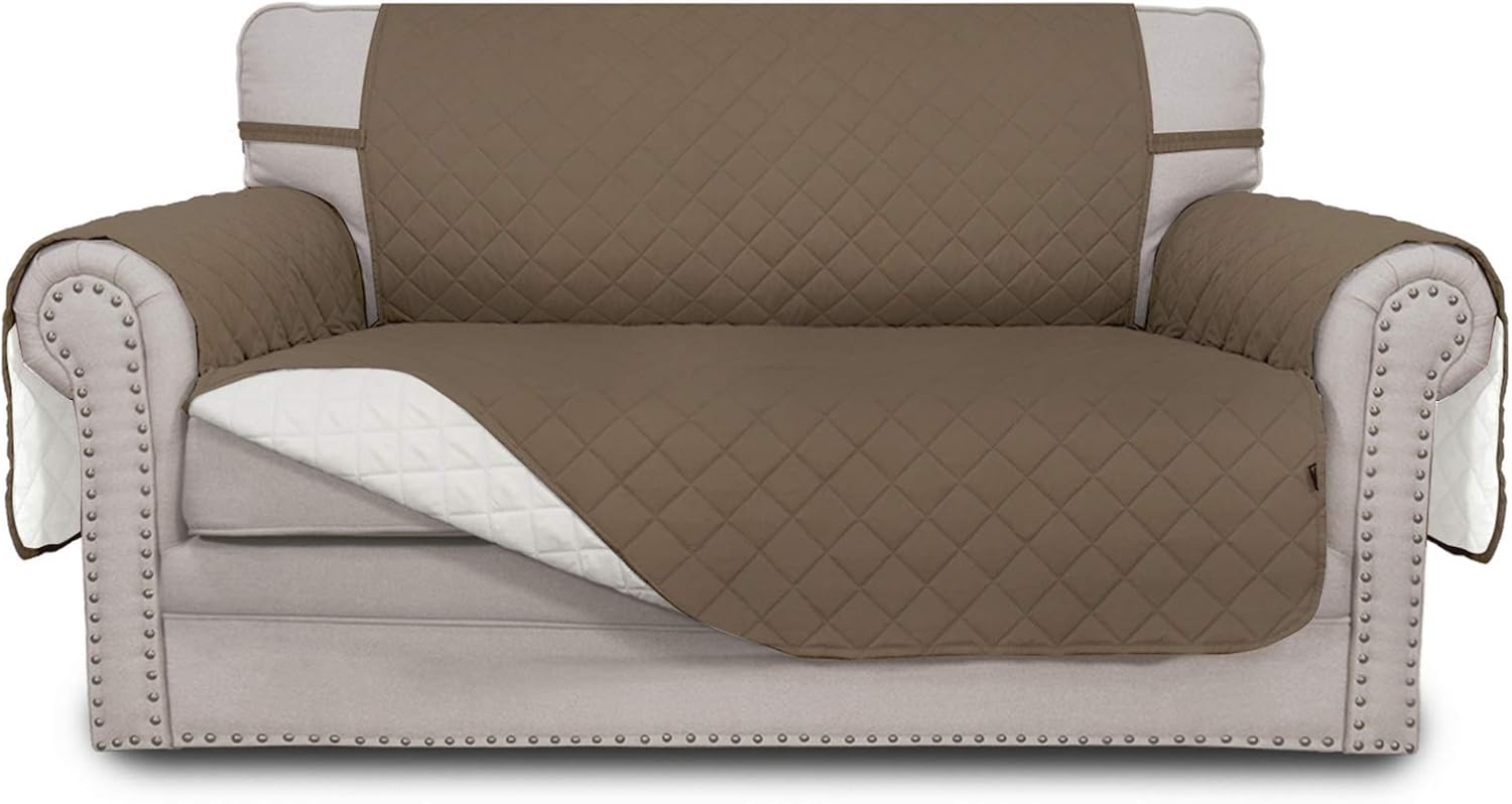 Reversible Loveseat Couch Cover