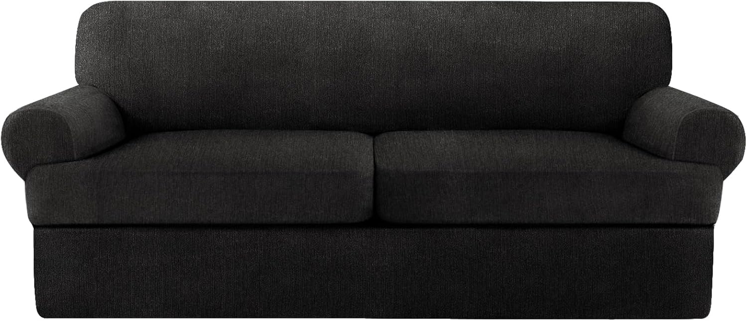 2 Pieces T Cushion Chair Covers