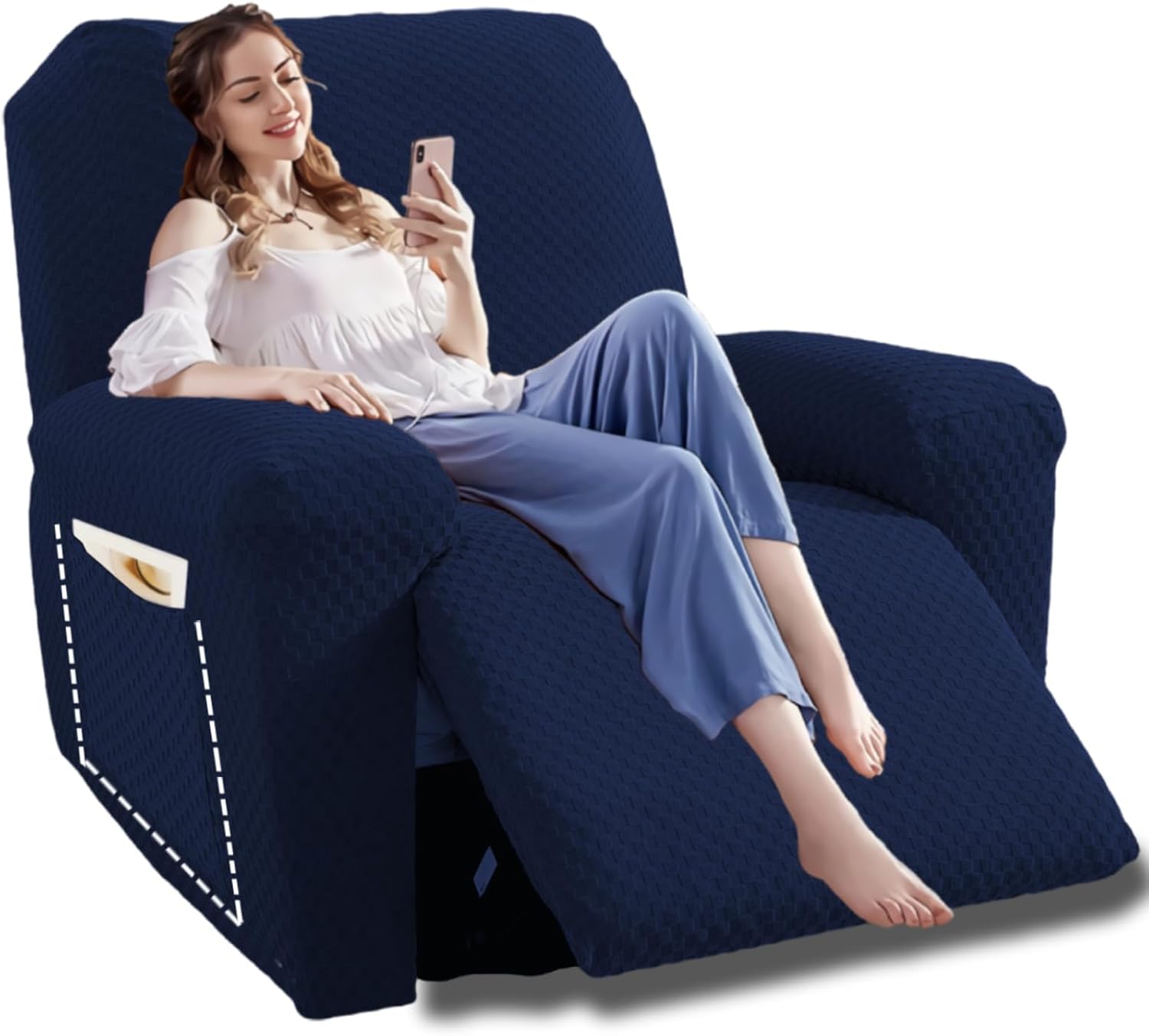 Stretch Loveseat Recliner Slipcover