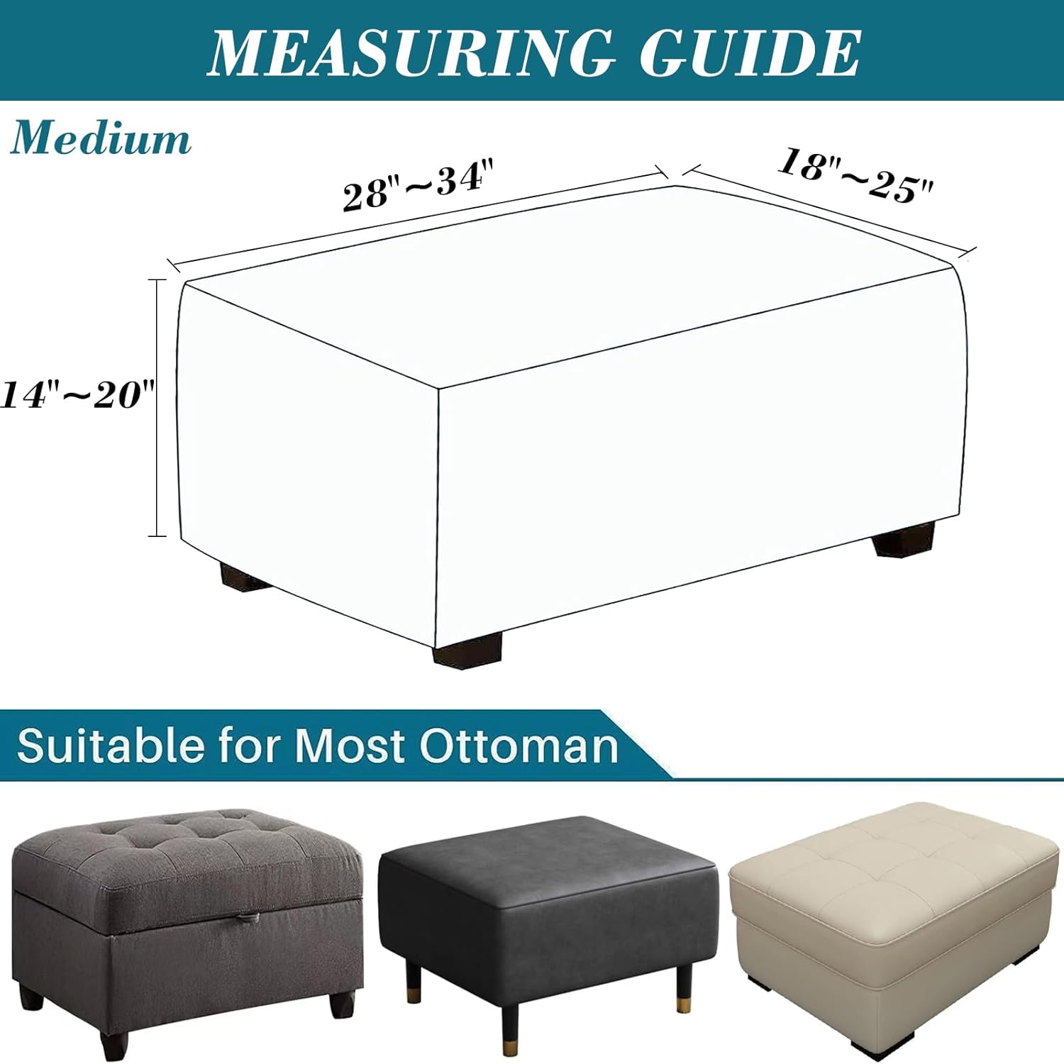 Ottoman Cover Rectangle