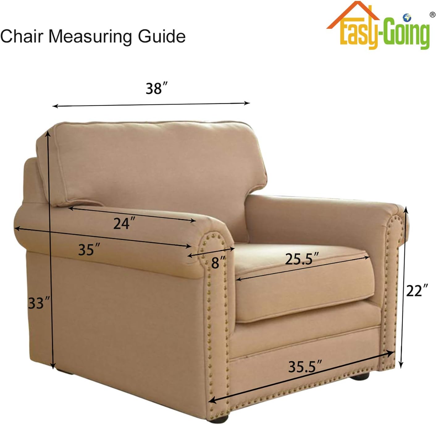 Easy-Going Stretch Sofa Slipcover