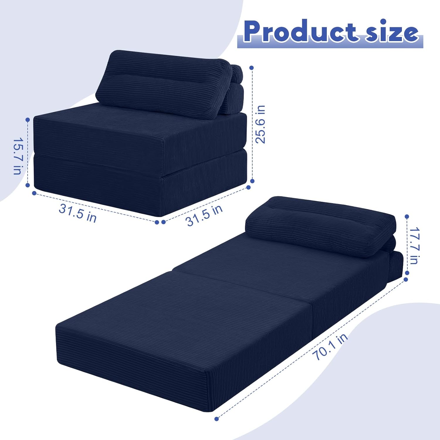 Convertible Sofa Bed