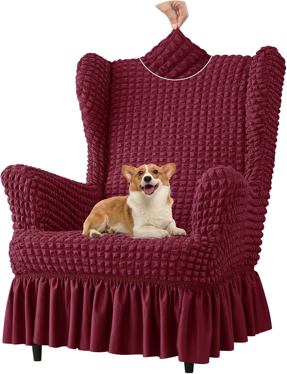 Wingback Chair Slipcover