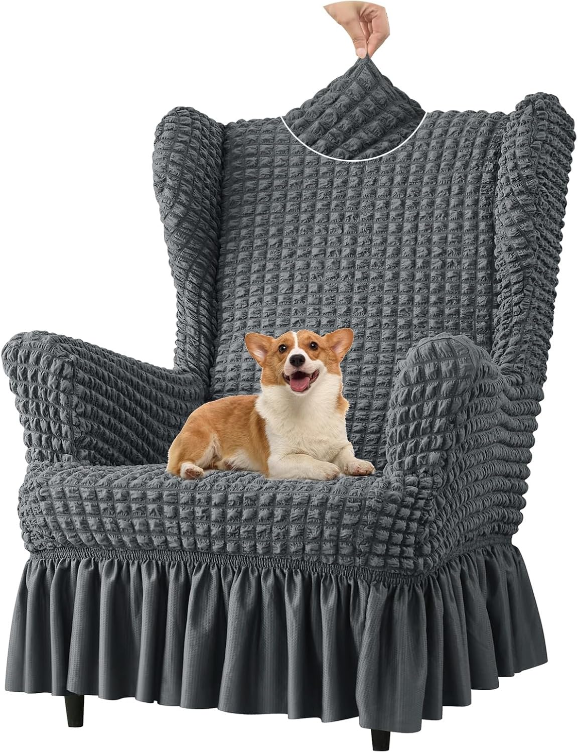 Wingback Chair Slipcover