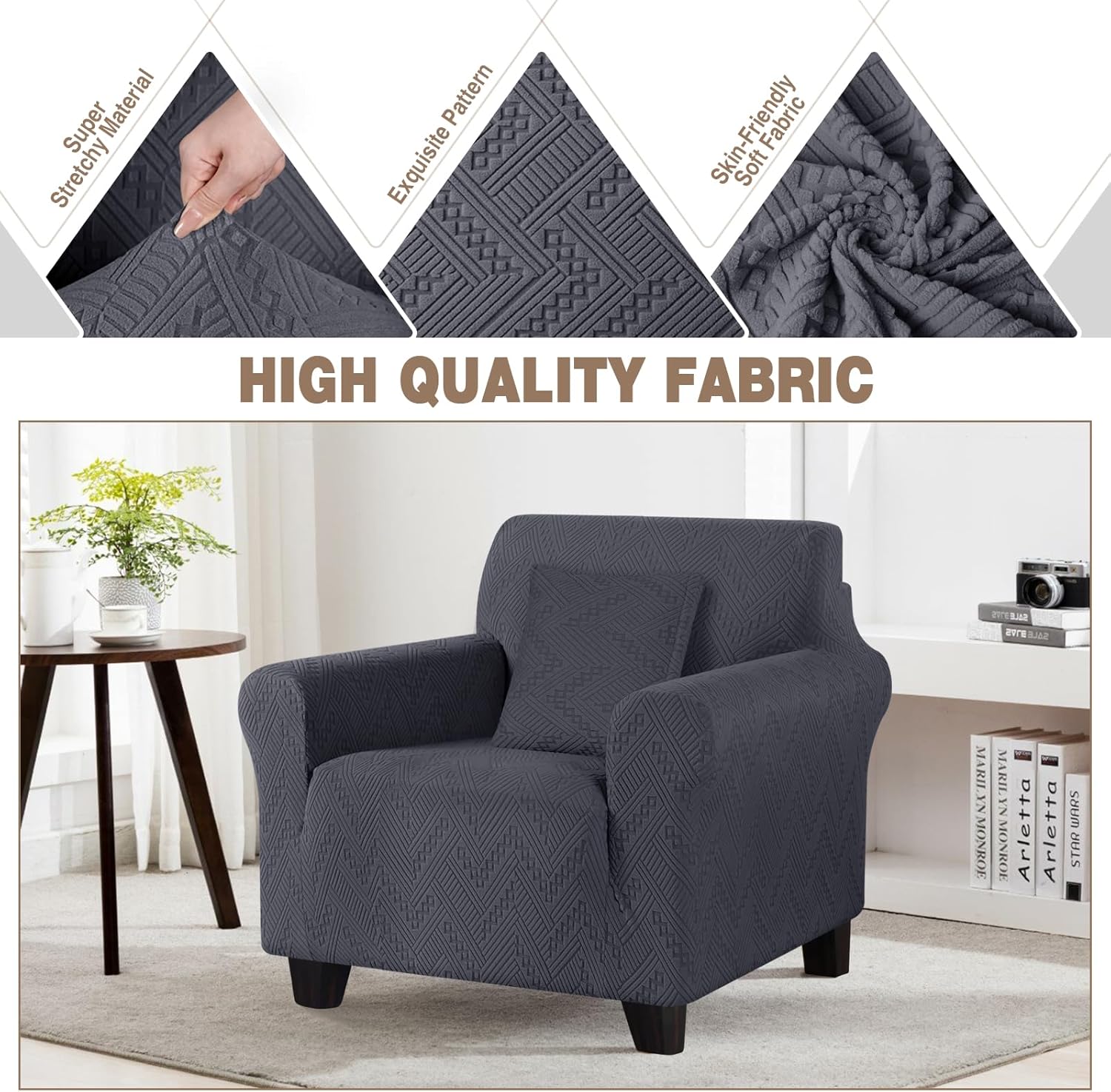 Stretch Sofa Cover 1 Piece Couch Covers