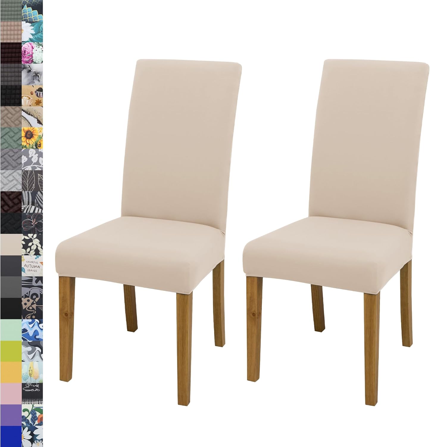 Dining Chair Cover,Dining Room Chair Covers Set of 6,Stretch Kitchen Chair Cover,Washable Dining Chair Cover,Parsons Chair Slipcovers Protective,for Home,Restaurant,Banquet(Gray)