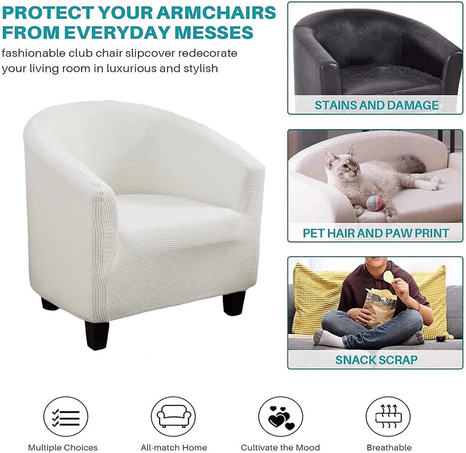 Club Chair Slipcover