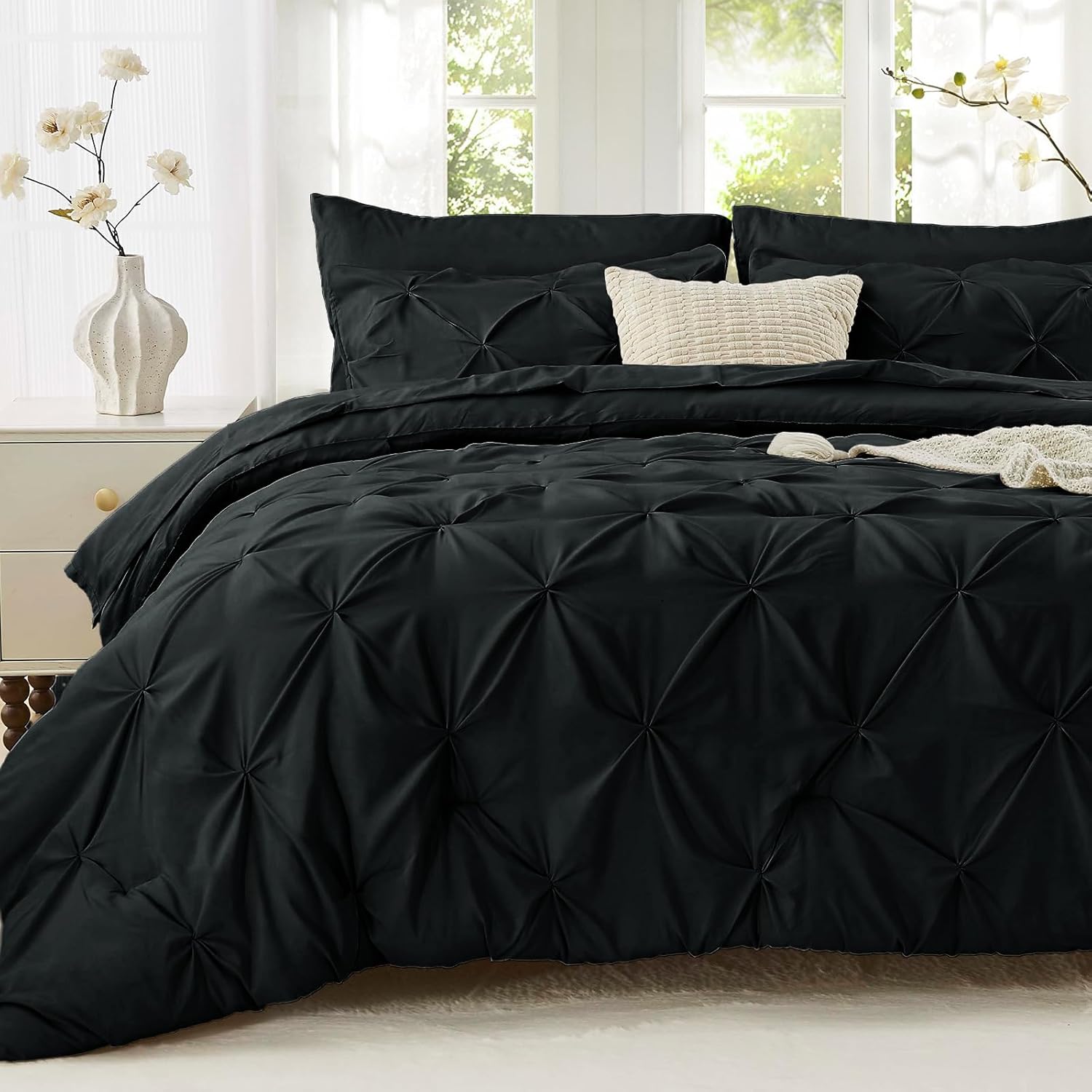 Queen Comforter Set, 7-Piece