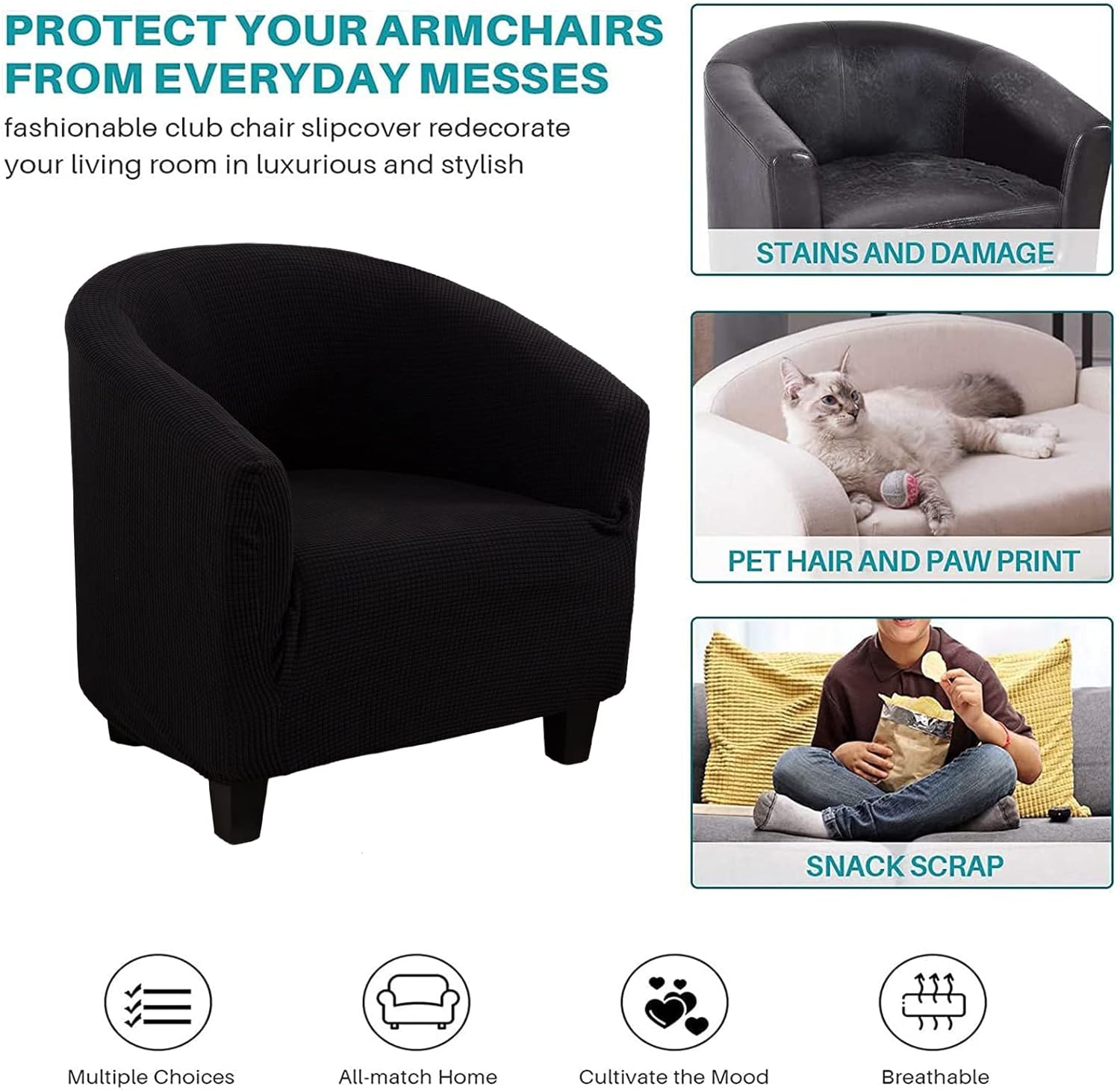 Club Chair Slipcover