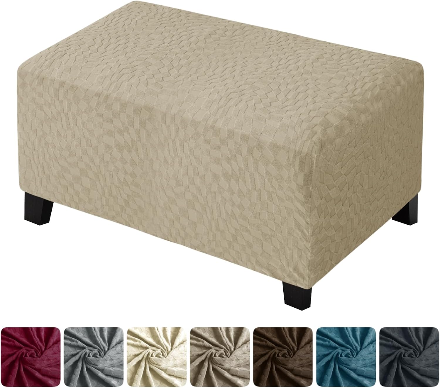 Rectangle Footrest Slipcovers