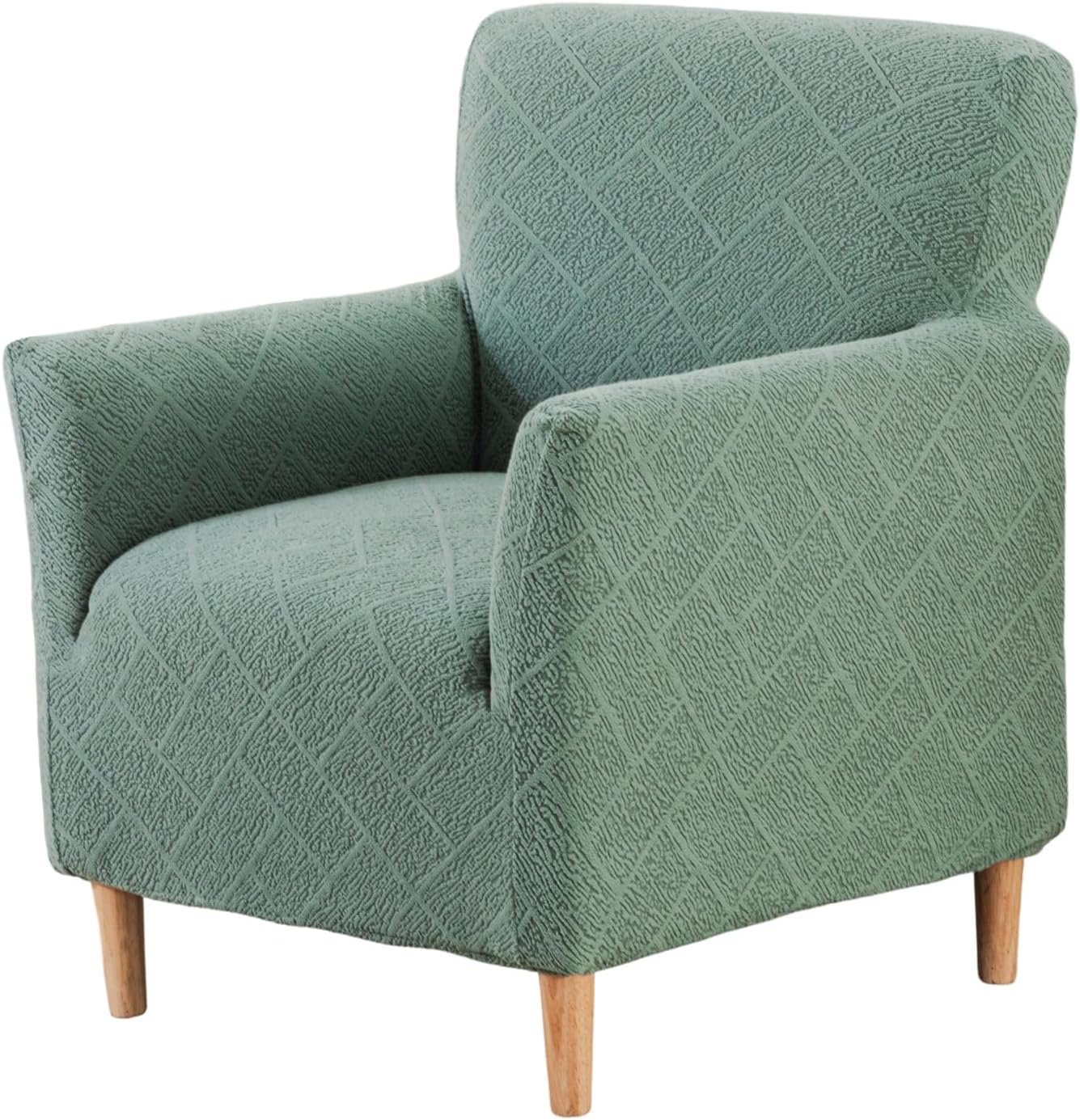 Printed Banquet Armchair Slipcovers Soft Chair Covers Armchair 1-Piece Stretch Chair Covers for Living Room Nonslip Outdoor Armchair Slipcover Kids Pets Friendly Furniture Protector,01