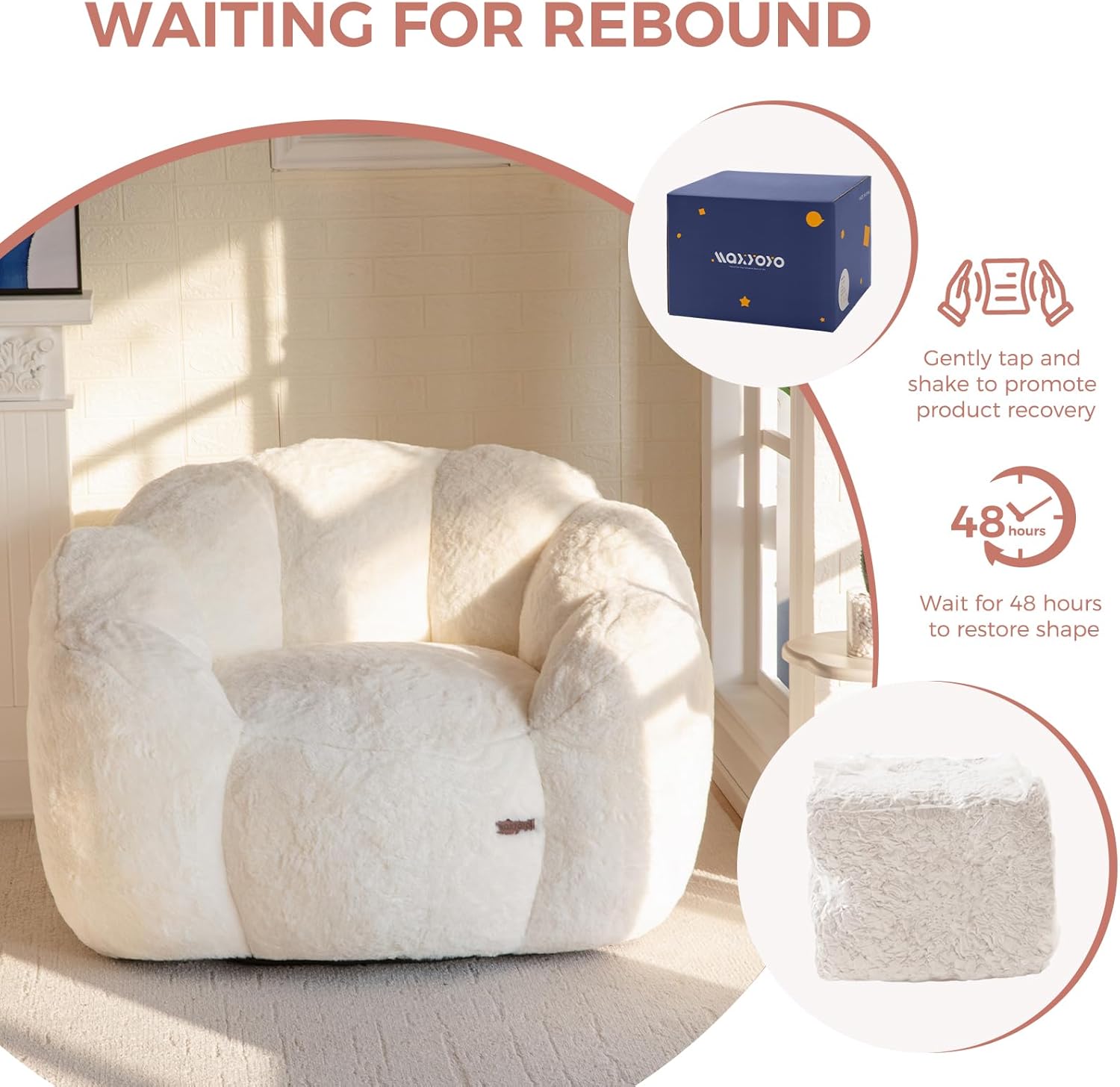 Bean Bag Chair for Adults,