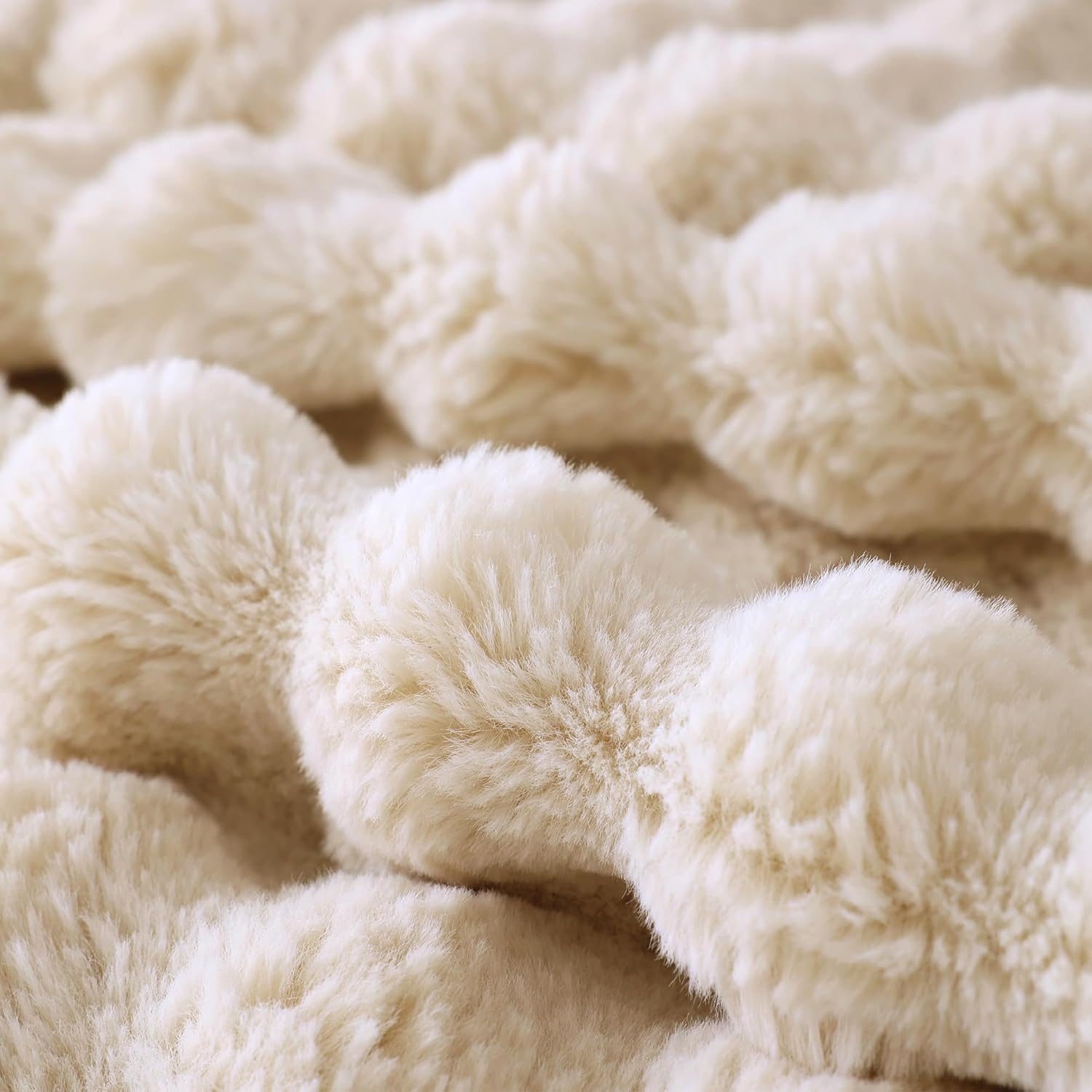 Fur Throw Blanket for Couch