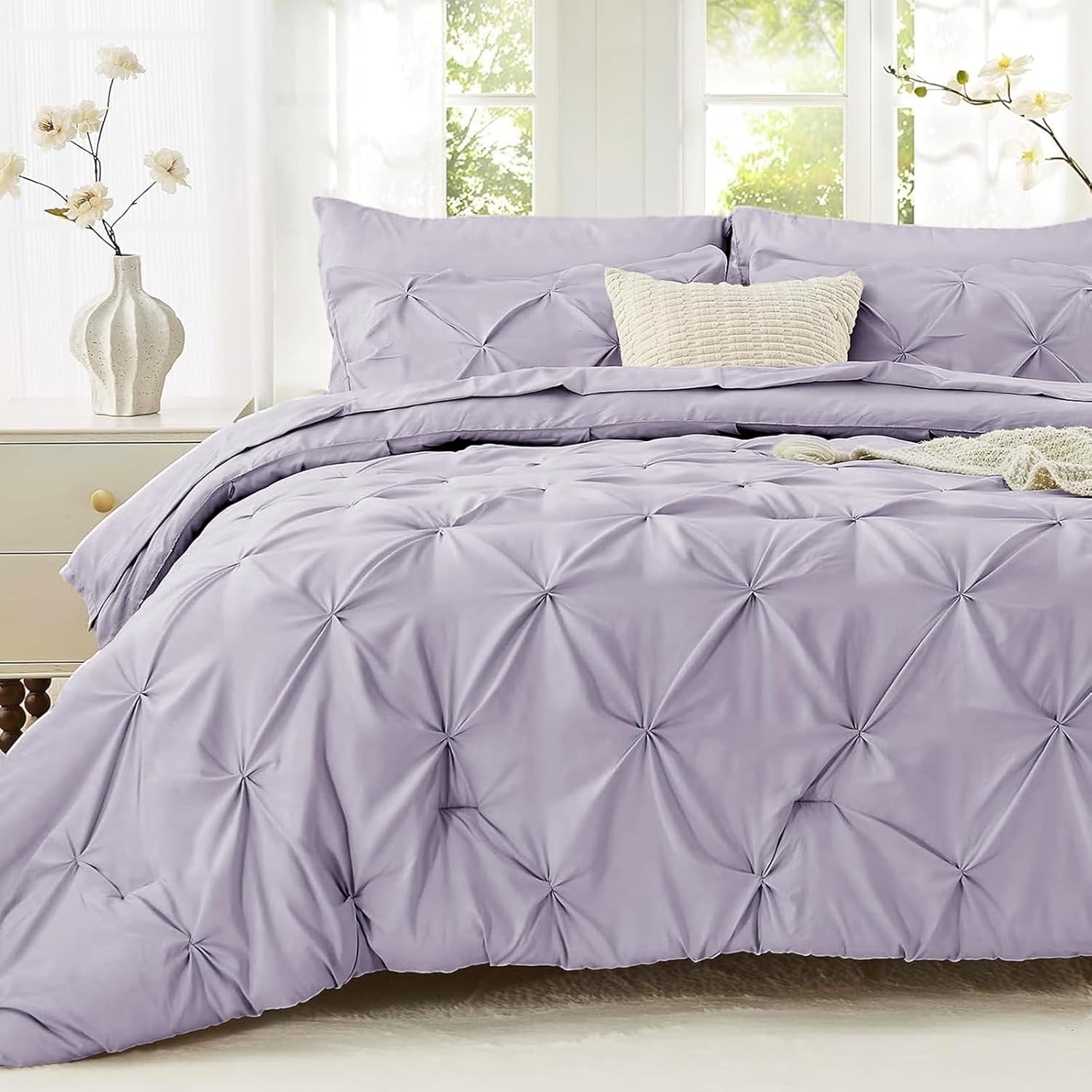 Queen Comforter Set, 7-Piece