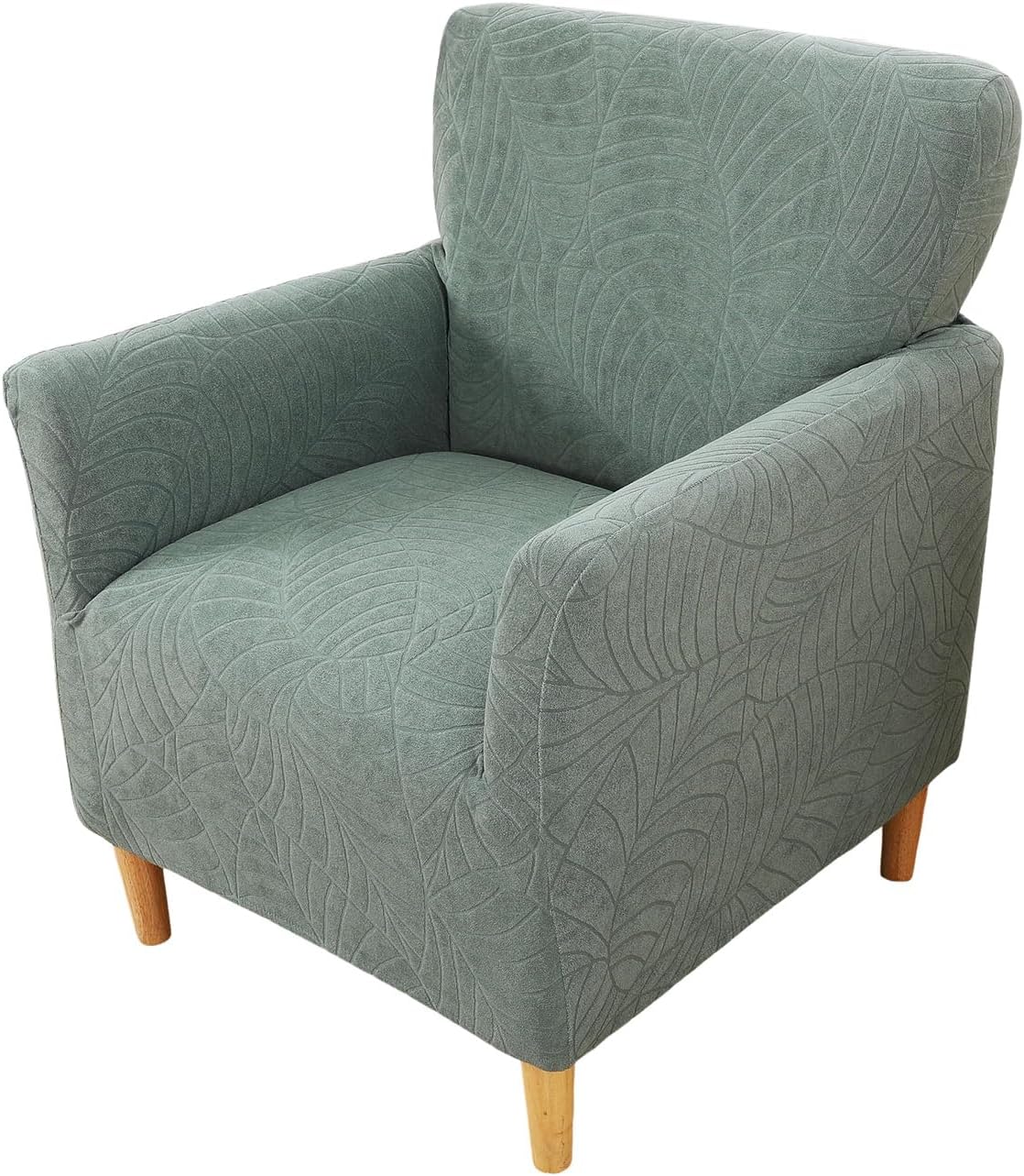 Printed Banquet Armchair Slipcovers Soft Chair Covers Armchair 1-Piece Stretch Chair Covers for Living Room Nonslip Outdoor Armchair Slipcover Kids Pets Friendly Furniture Protector,01