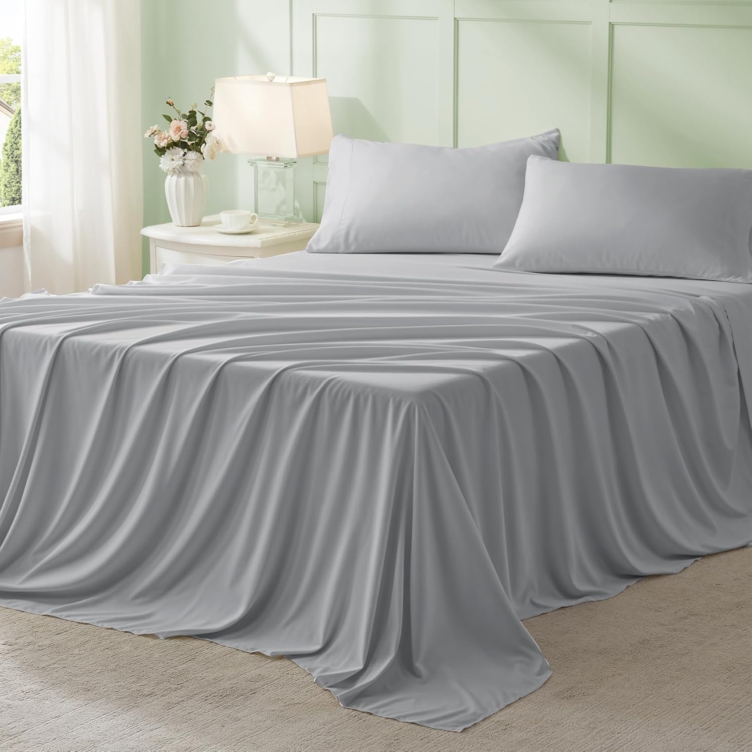 Queen Comforter Set 7 Pieces