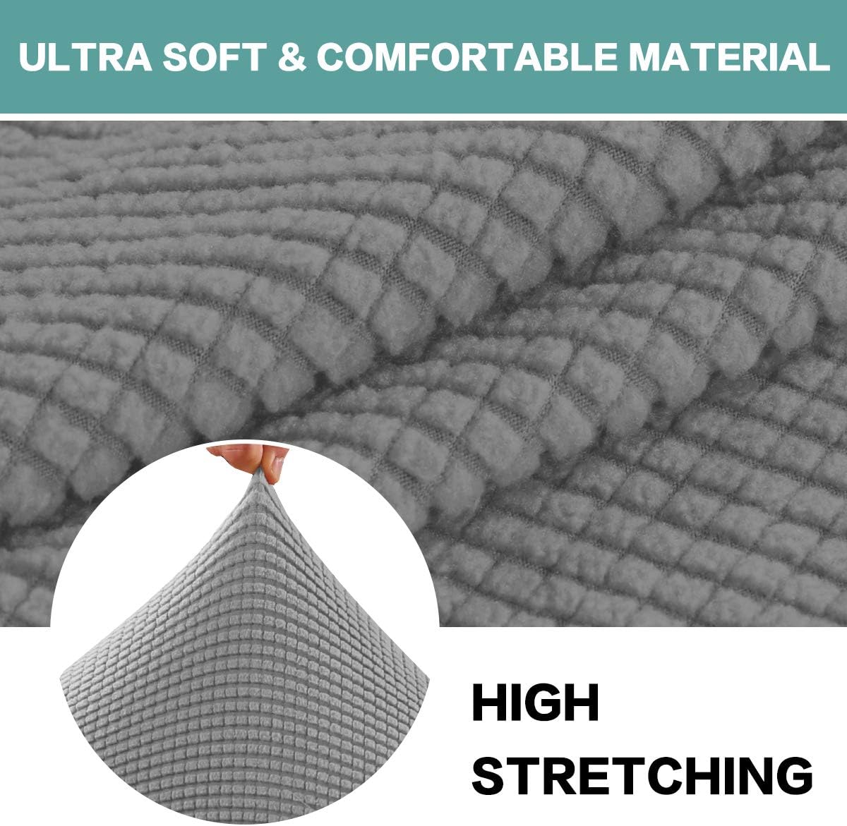 Stretch Ottoman Cover Ottoman Slipcover