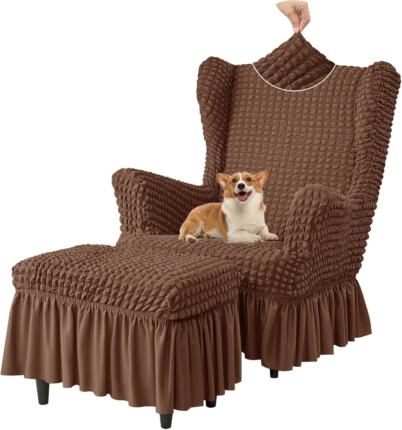 Wingback Chair Slipcover