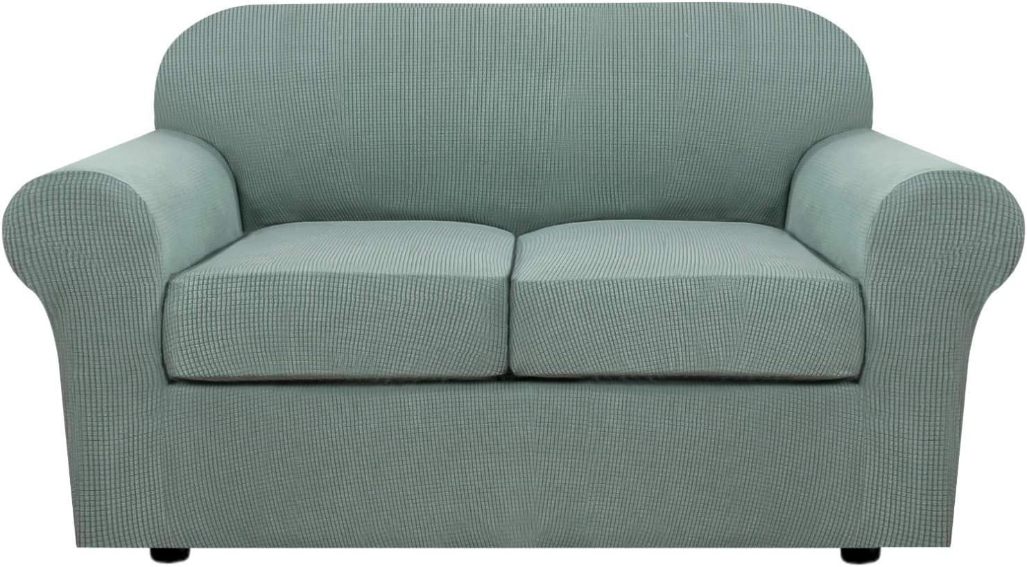 4 Piece Stretch Couch Covers for 3 Cushion Couch Sofa