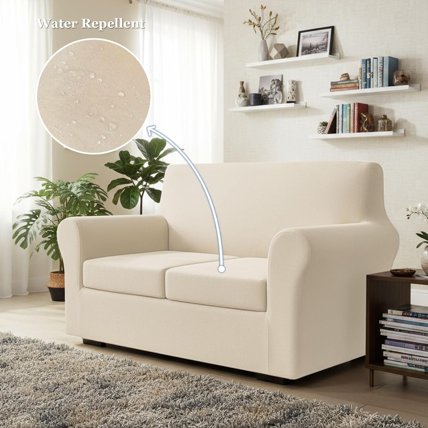 Stretch 4 Pieces Sofa Covers