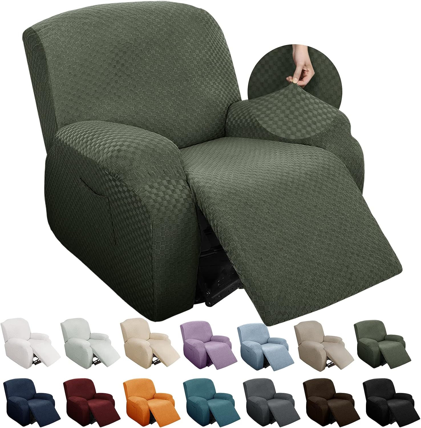 Stretch Loveseat Recliner Slipcover