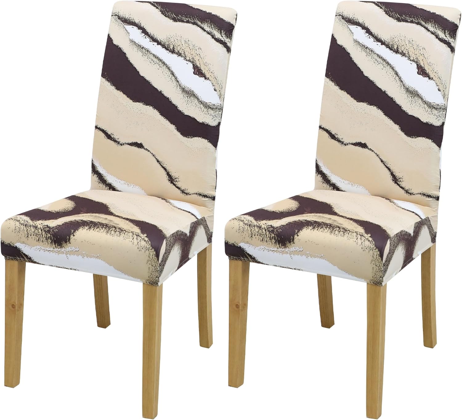 Dining Chair Cover,Dining Room Chair Covers Set of 6,Stretch Kitchen Chair Cover,Washable Dining Chair Cover,Parsons Chair Slipcovers Protective,for Home,Restaurant,Banquet(Gray)