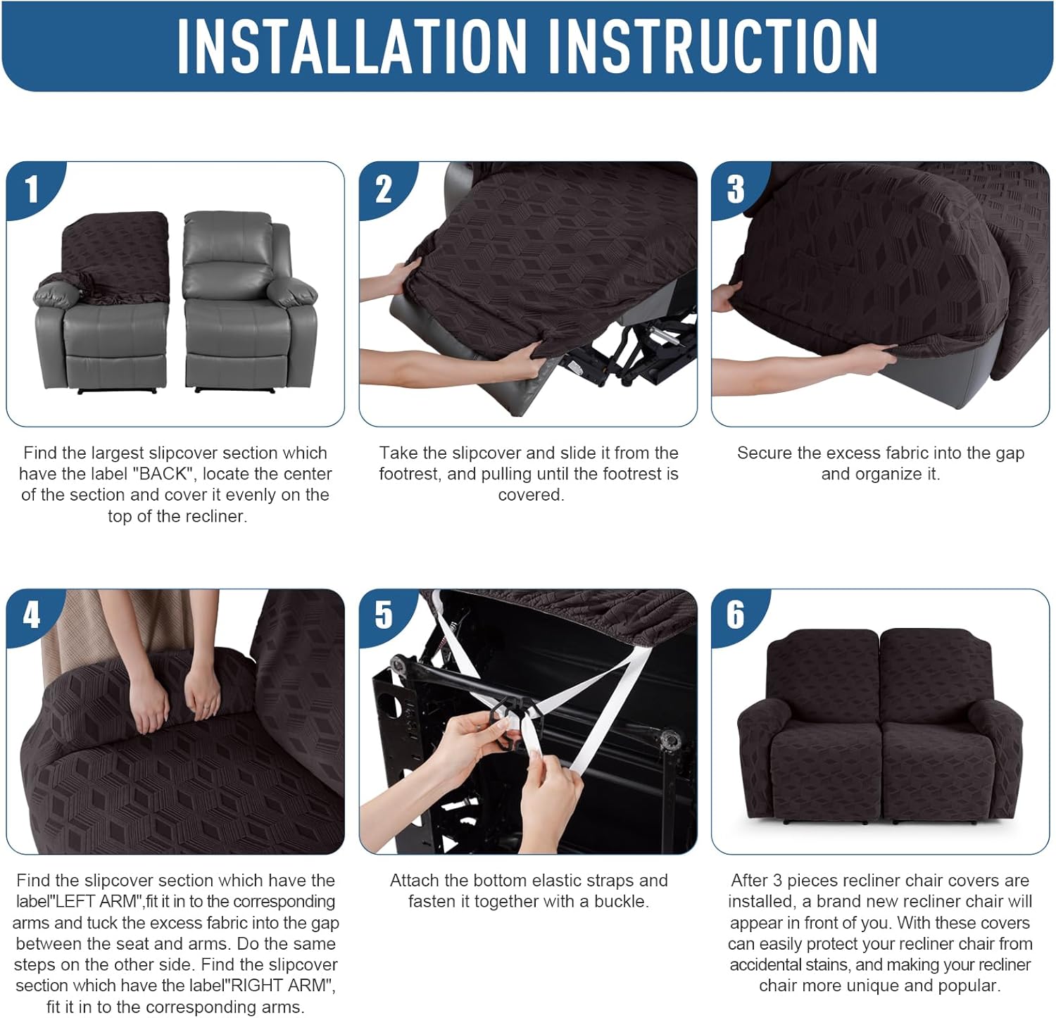 Recliner Sofa Covers Stretch Reclining Couch Cover