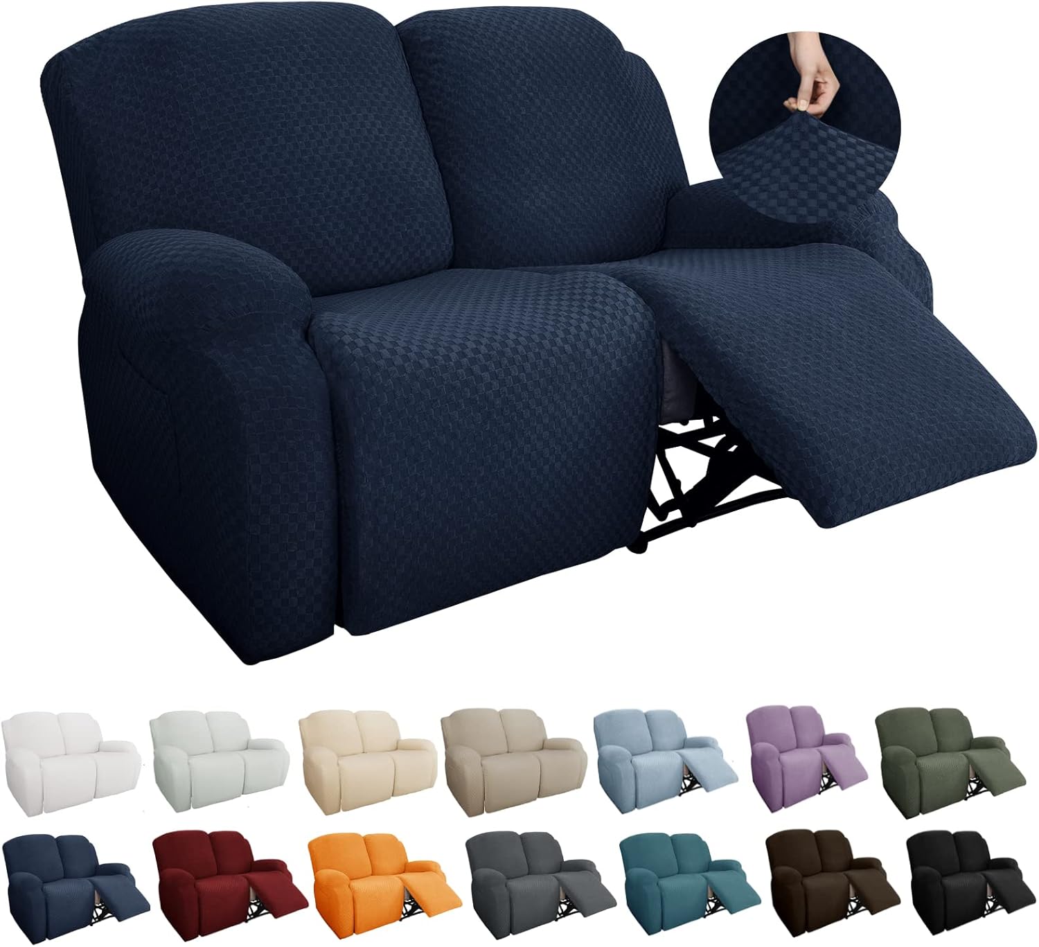 Stretch Loveseat Recliner Slipcover