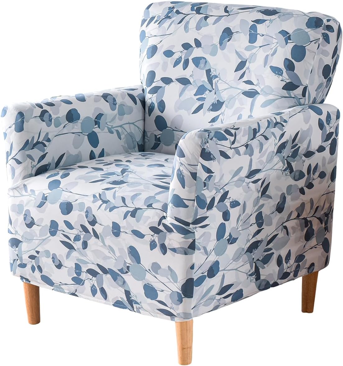 Printed Banquet Armchair Slipcovers Soft Chair Covers Armchair 1-Piece Stretch Chair Covers for Living Room Nonslip Outdoor Armchair Slipcover Kids Pets Friendly Furniture Protector,01