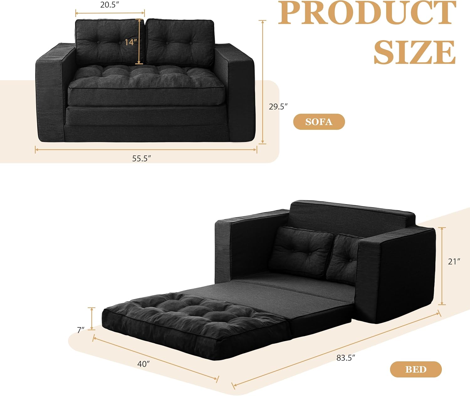 Loveseat Sleeper Sofa