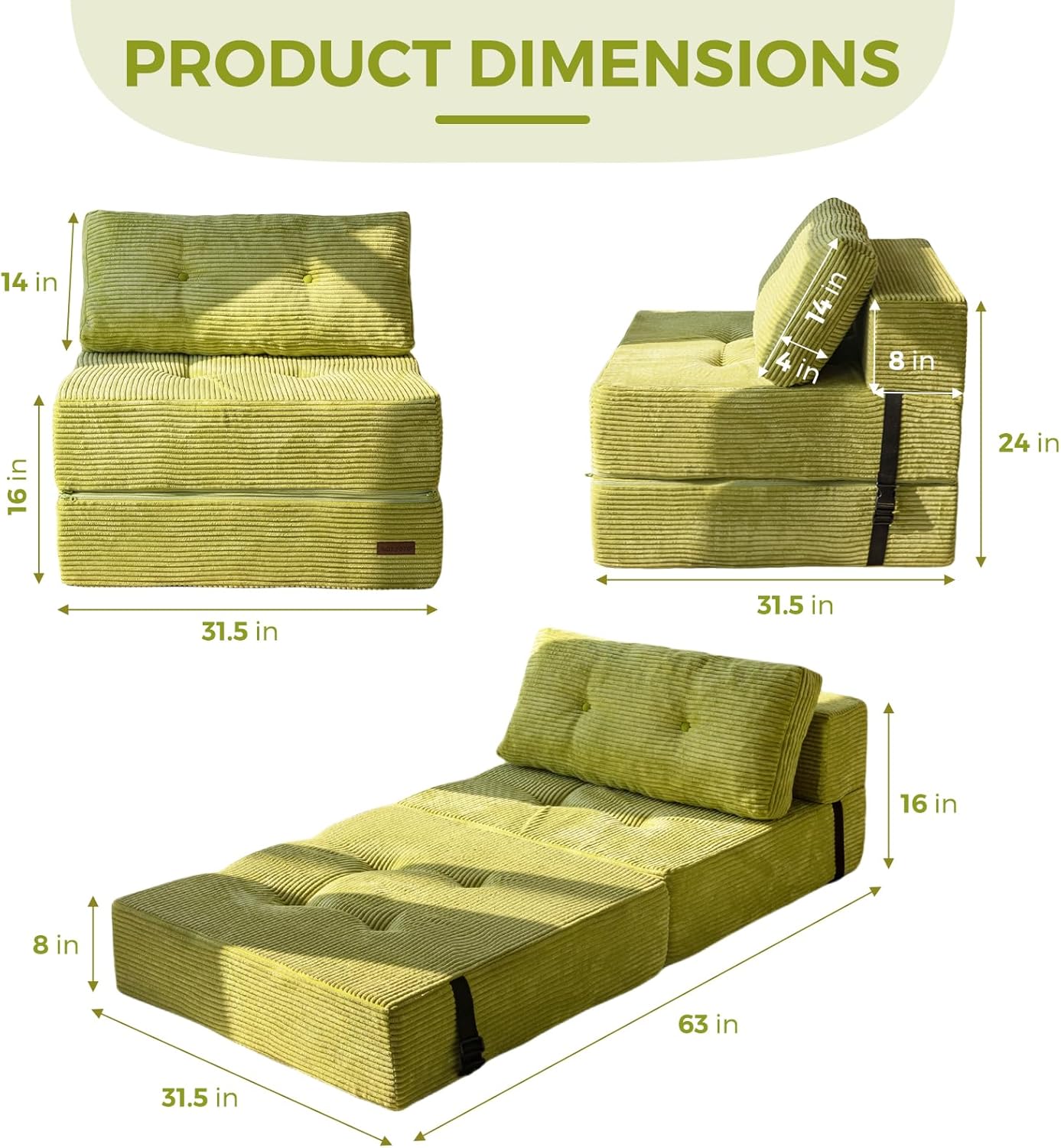 Folding Sofa Bed