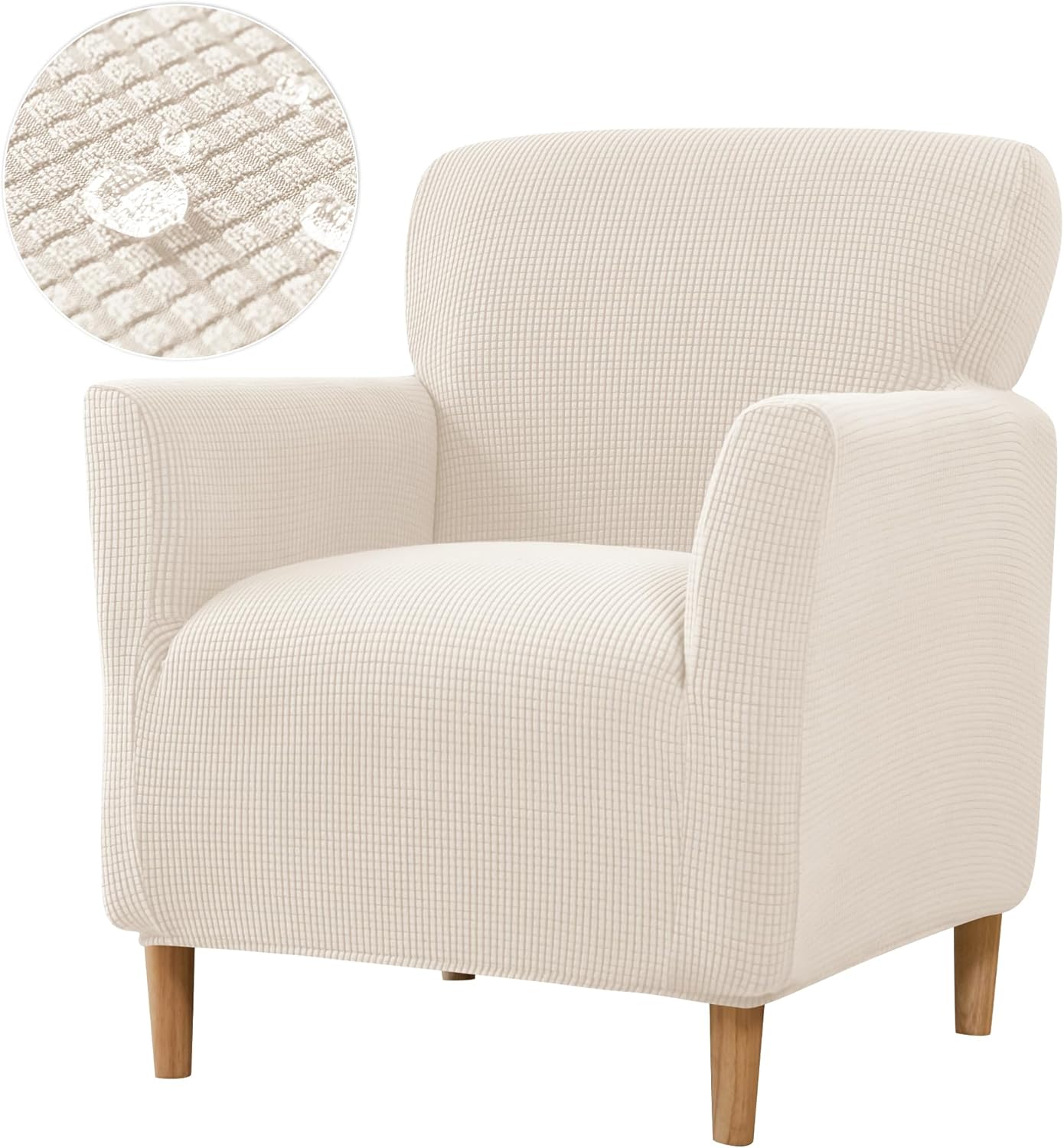 Printed Banquet Armchair Slipcovers Soft Chair Covers Armchair 1-Piece Stretch Chair Covers for Living Room Nonslip Outdoor Armchair Slipcover Kids Pets Friendly Furniture Protector,01