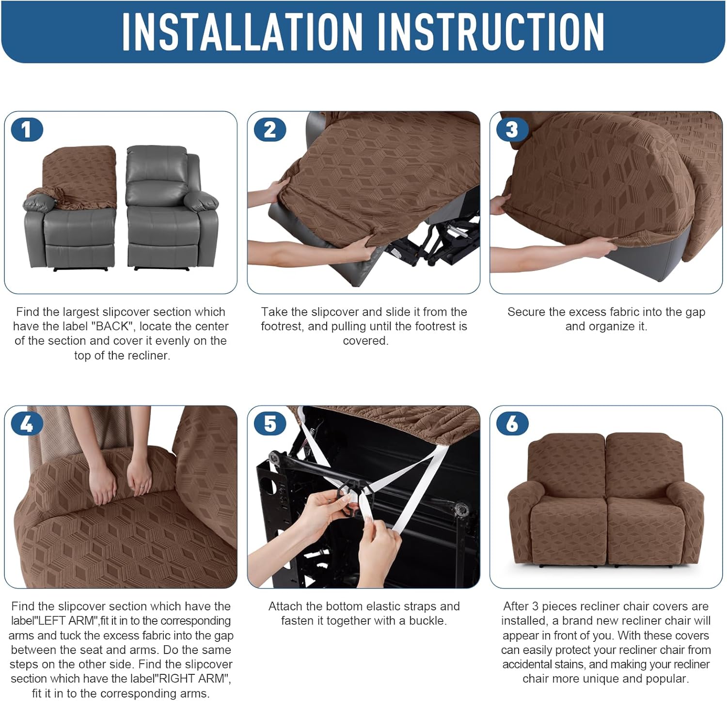 Recliner Sofa Covers Stretch Reclining Couch Cover