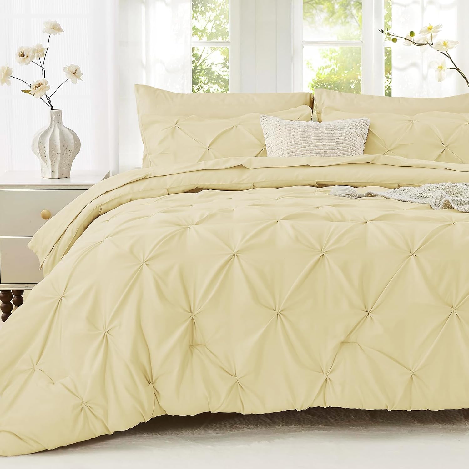 Queen Comforter Set, 7-Piece