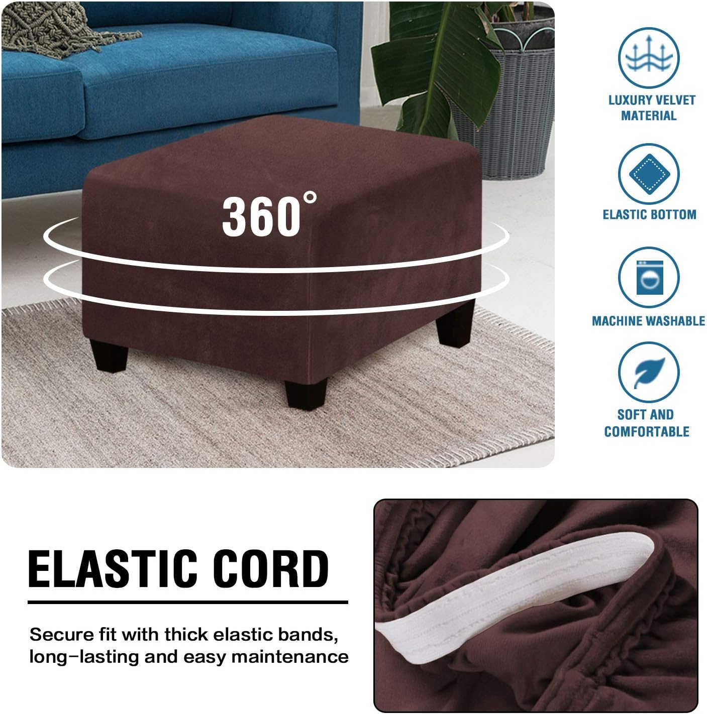 Ottoman Covers Slipcover