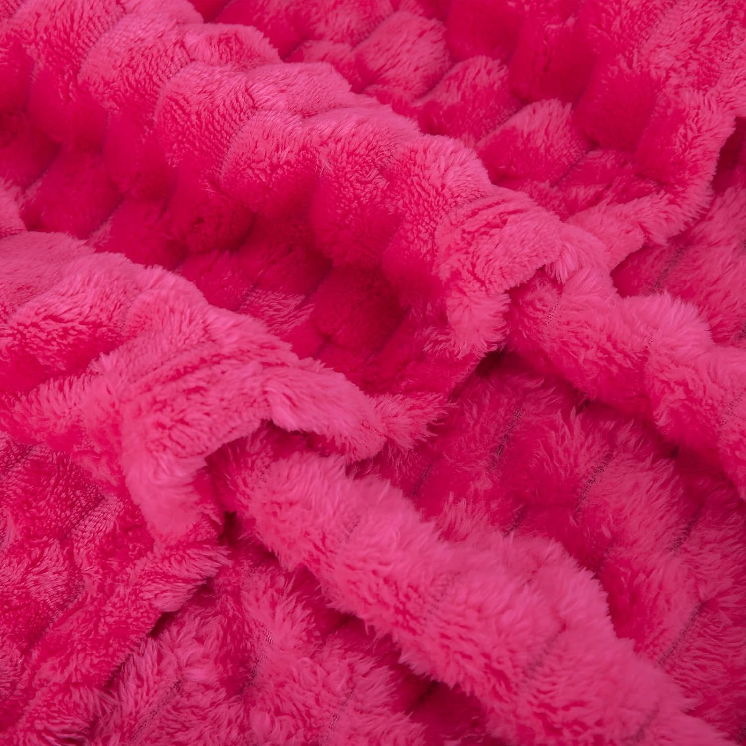 Hot Pink Throw Blanket