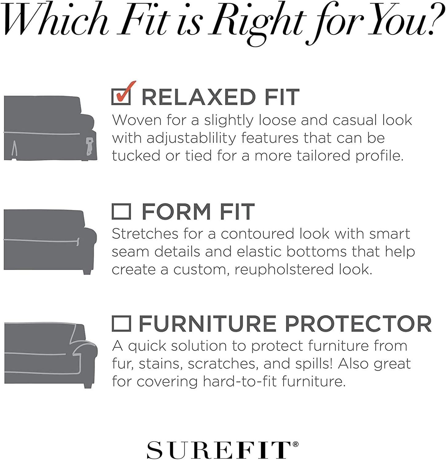 Ottoman Two Piece Slipcover