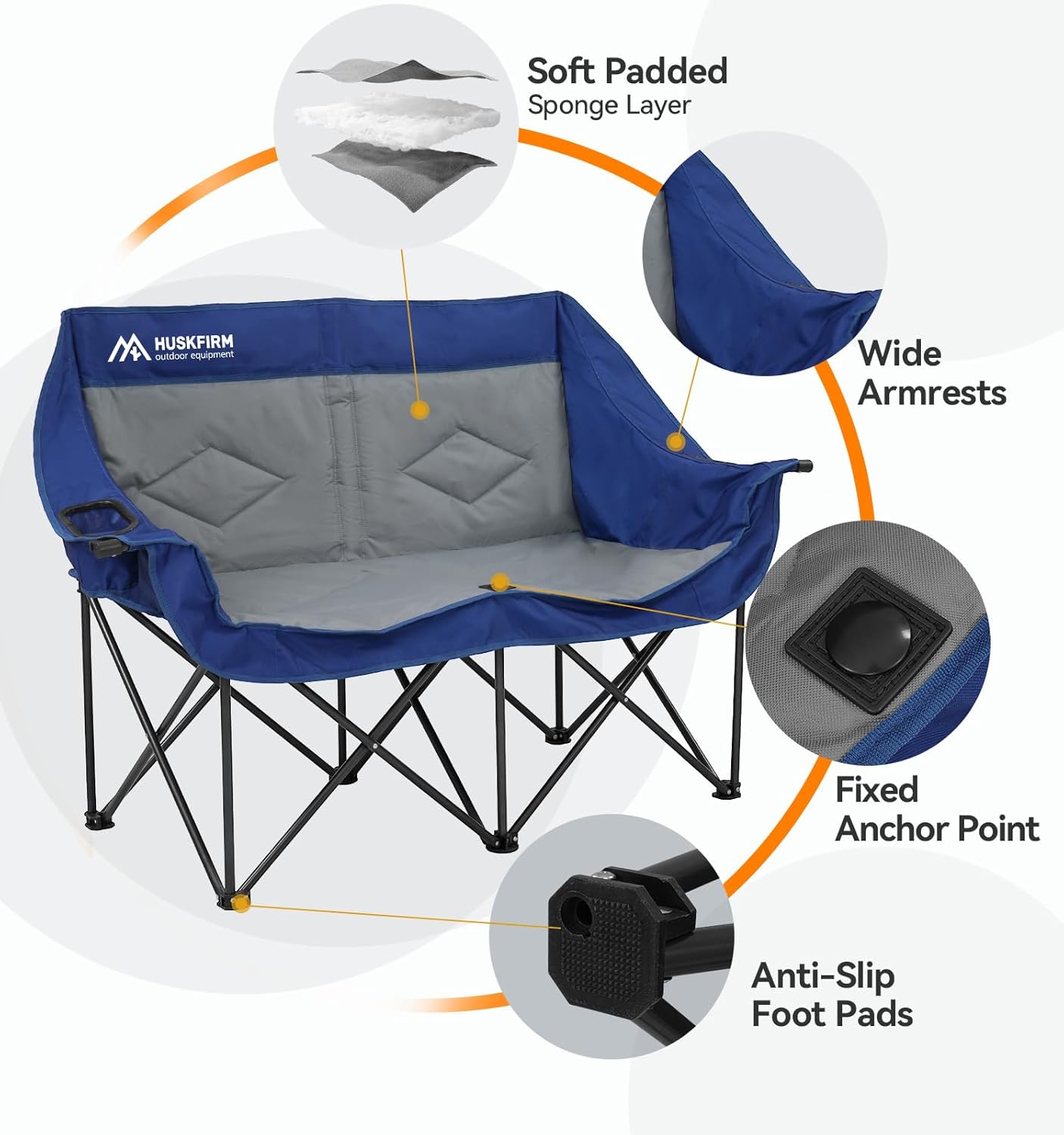 Loveseat Camping Chair Double Camping Chairs