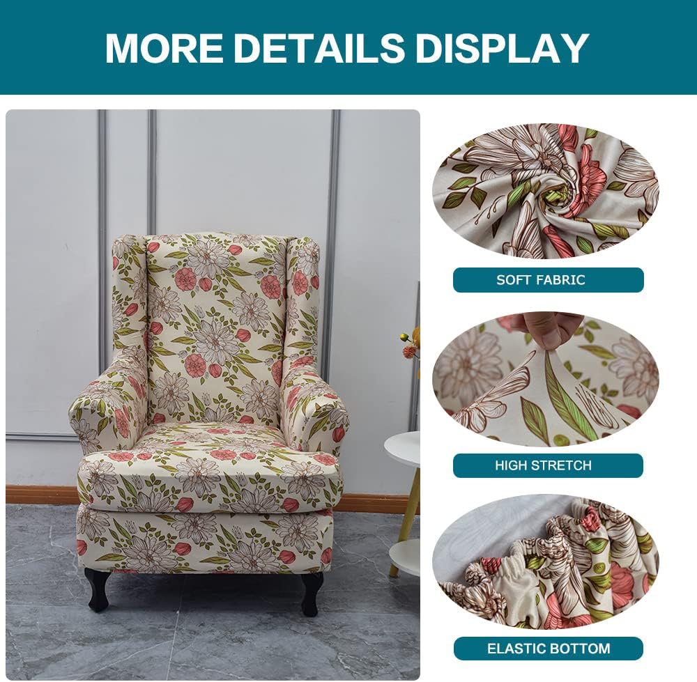 Wingback Chair Cover Slipcovers