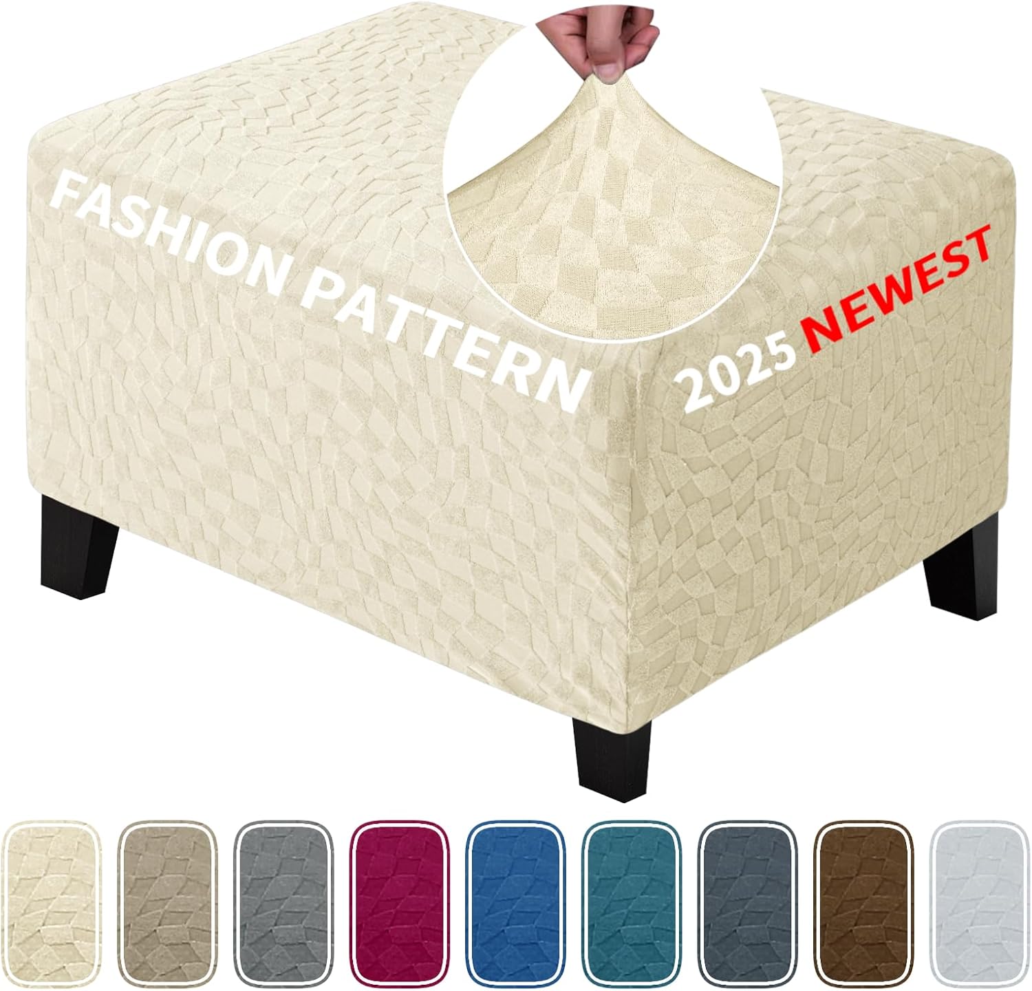 Rectangle Footrest Slipcovers