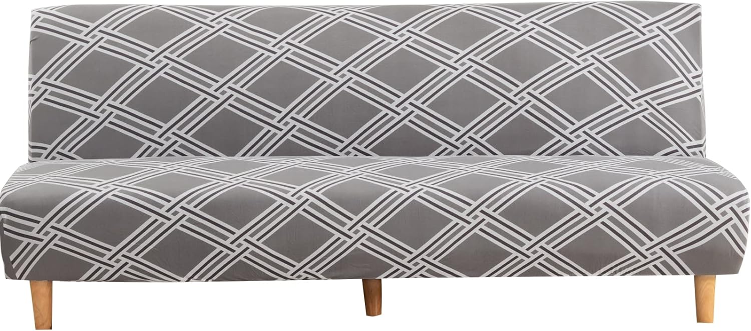Armless Sofa Cover Futon Slipcover