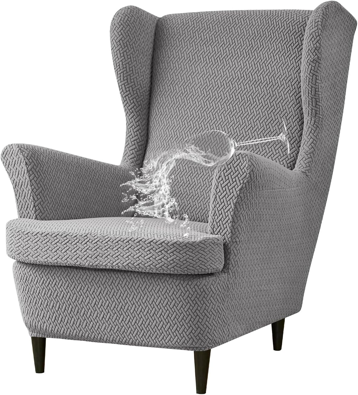 Wingback Chair Cover