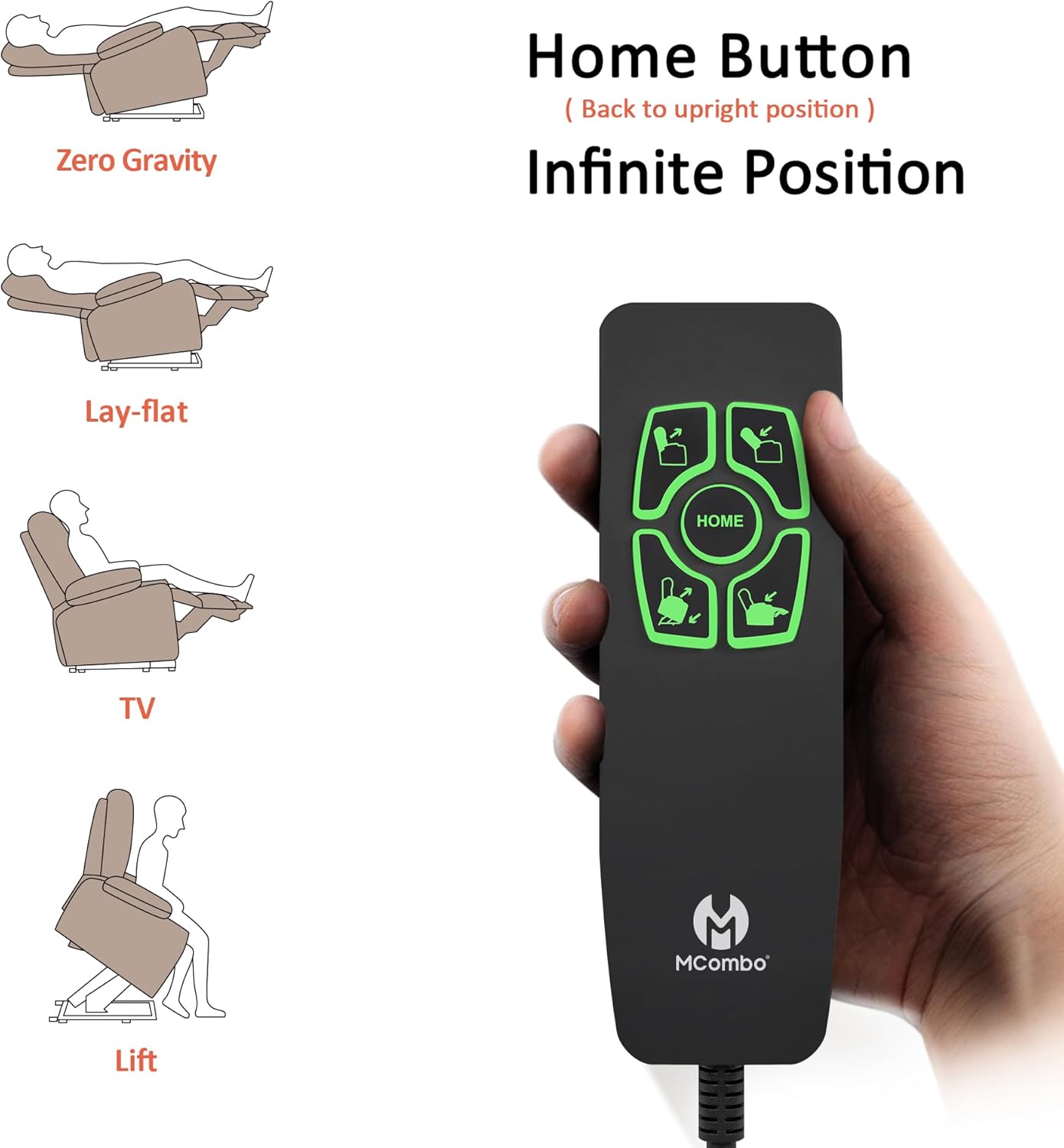 Dual Motor Large Power Lift Recliner Chair