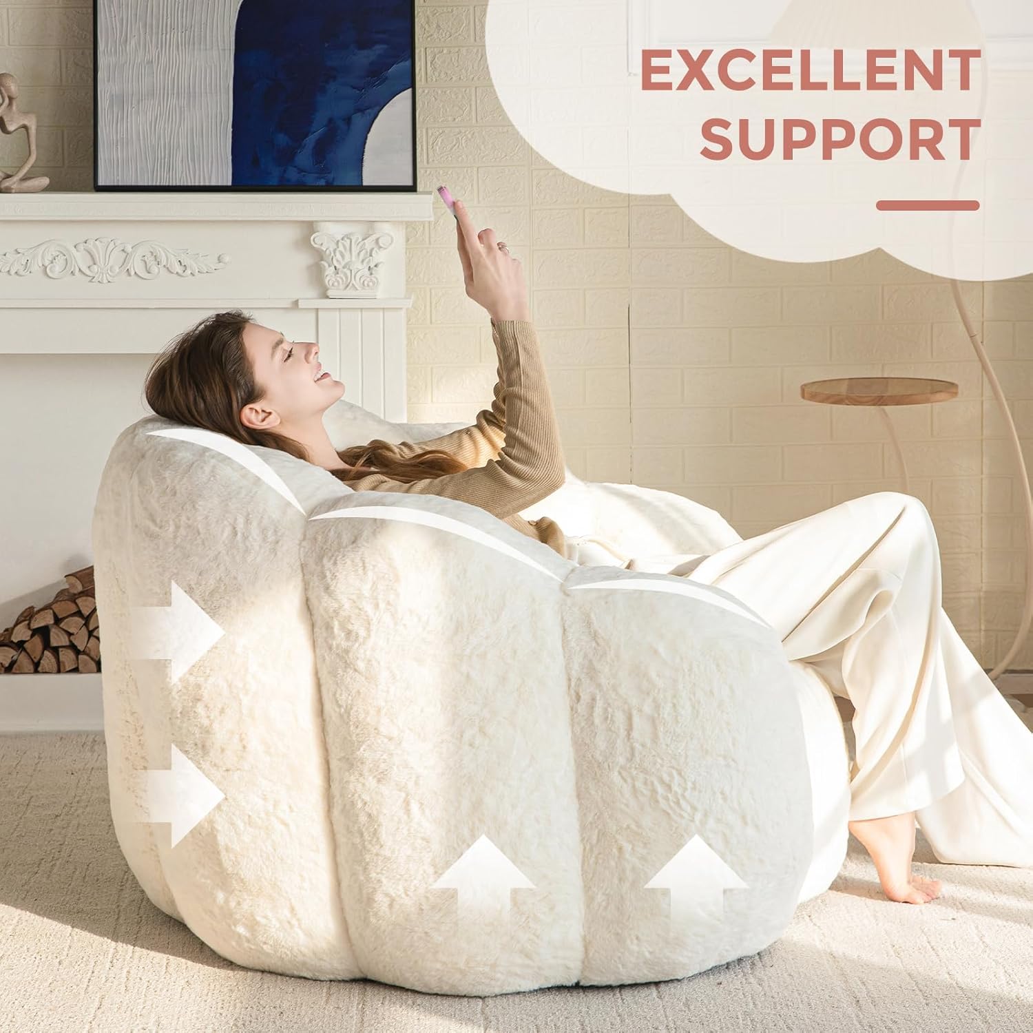 Bean Bag Chair for Adults,