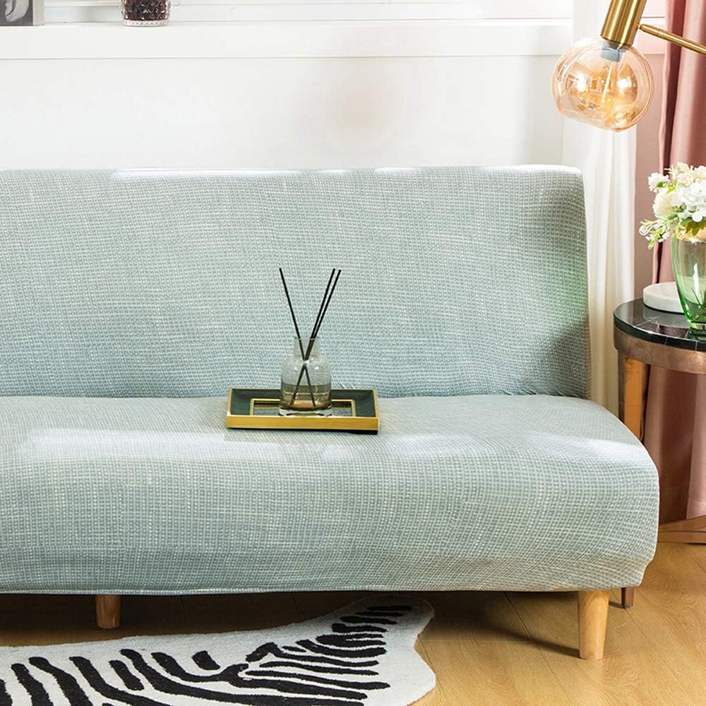 Armless Sofa Cover Futon Slipcover