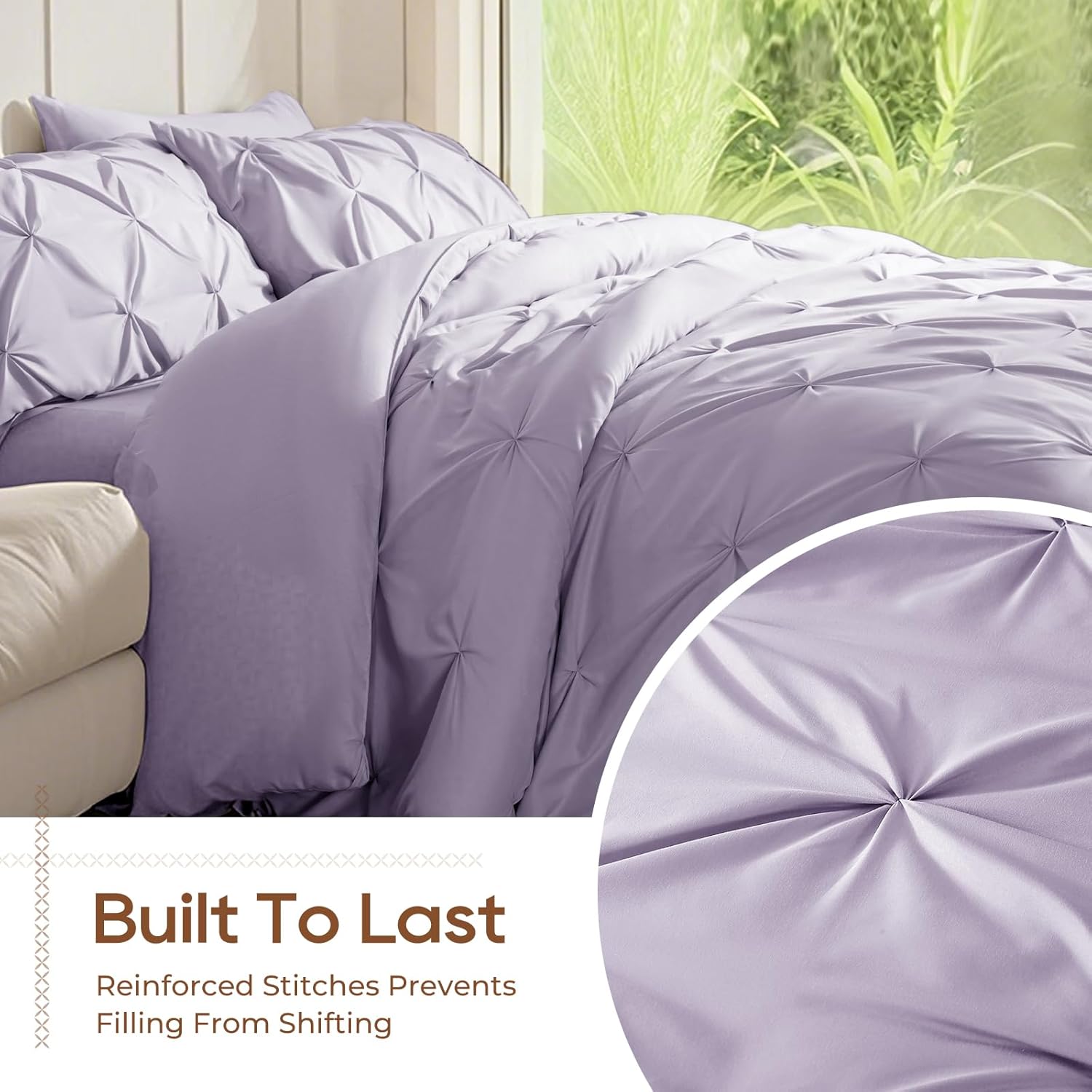 Queen Comforter Set, 7-Piece